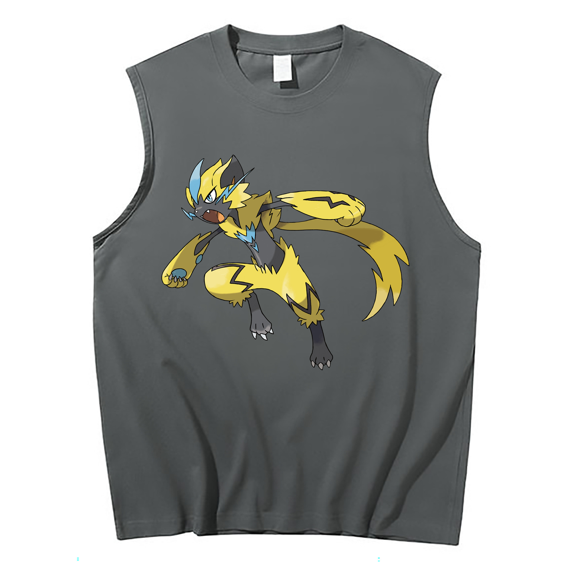 （画像用） ポケットモンスター Pokémon コットン100％タンクトップ（フロントプリント）